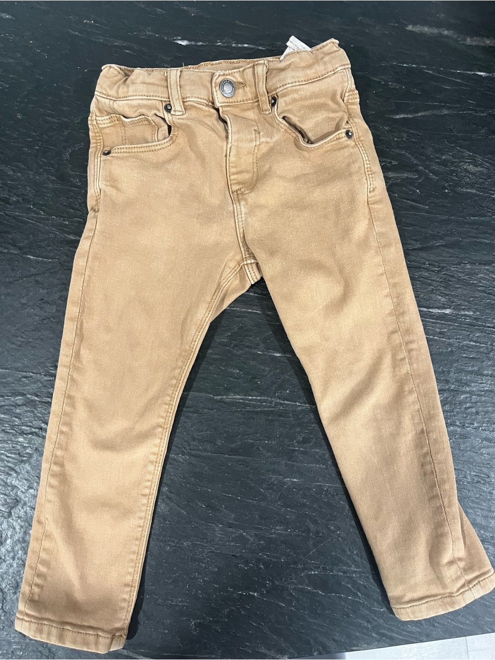 ZARS Kids Beige/Tan Stretch Twill Pants